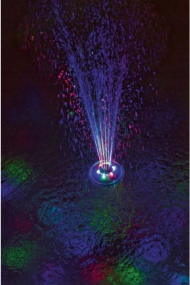 Pływające oświetlenie basenowe z fontanną Bestway 58493