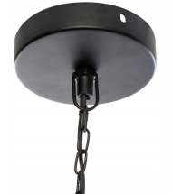 Lampa wisząca Atmosphera Créateur BOHO STYLE, 59 cm, czarna