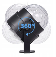 ISO Magic LED Disco Ball z pilotem