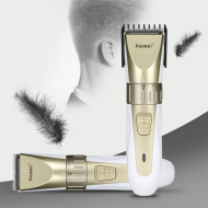 Kemei KM-0721 Bezprzewodowy akumulatorowy trymer do włosów i brody