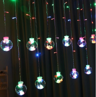 Christmas Light Chain 108 LED Christmas Balls - 5m