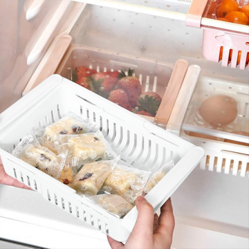 Praktický nastitelný úložný box do ledničky…
