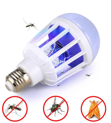 Lampa elektryczna z łapaczem owadów