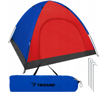 Turistick stan pro 4 osoby s moskytiérou Trizand 190x123 cm