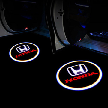 Projektor LED logo marki samochodu - 2 szt. (Honda)
